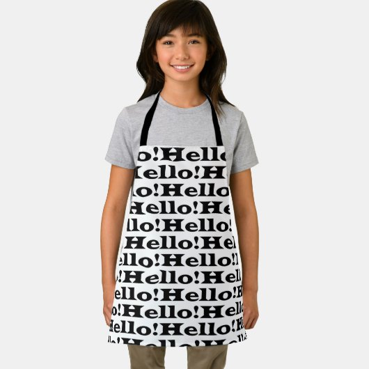 あいさつ エプロン (インサイチュ)