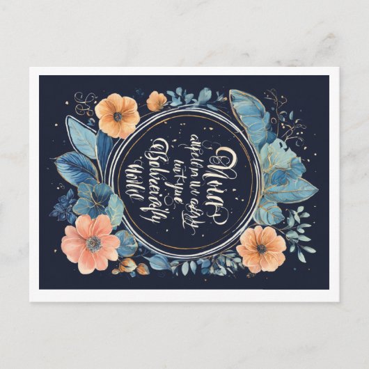 あいさつ ポストカード (正面)