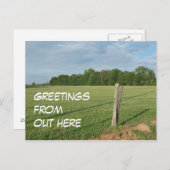 あいさつ ポストカード (正面/裏面)