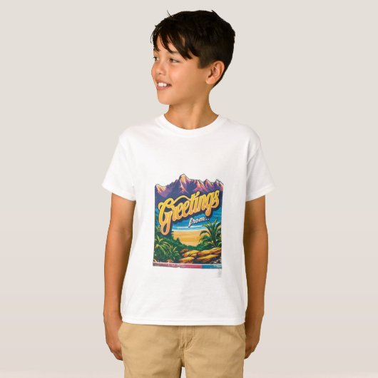 あいさつ Tシャツ (正面フル)