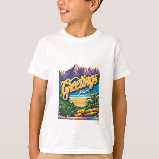 あいさつ Tシャツ (正面)