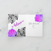 あいさ信じいカード、小4" x 5.6インチ折り畳み カード (内部)