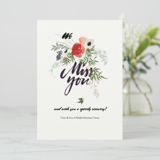 あいさ恋しく思せカードが届く (スタンド正面)