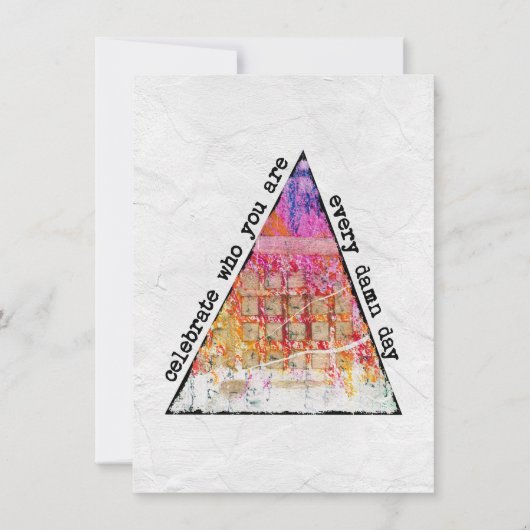 あいさ祝んカードの相手 カード (正面)