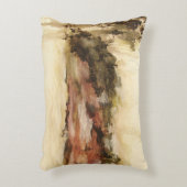 あいまいな抽象芸術ランドスケープ絵画アート アクセントクッション (正面(垂直))
