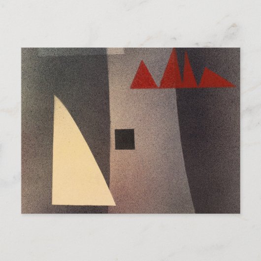 あいまい、1930年ワッシリー・カンディンスキー著 ポストカード (正面)