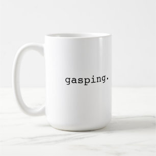 あえぐこと-イギリスの俗語 コーヒーマグカップ