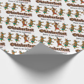 あえてオクトーバーフェストす違うる ラッピングペーパー (角)