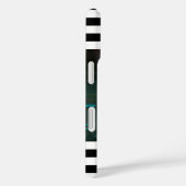 あえてフラミンゴ違う白黒ストライプ Case-Mate iPhoneケース (裏面 / 右)