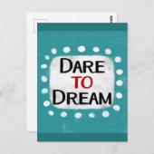 あえて夢を見る ポストカード (正面/裏面)