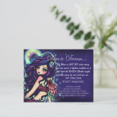 「あえて夢を見る」感動的ファンタジー・フェアリー ポストカード (スタンド正面)