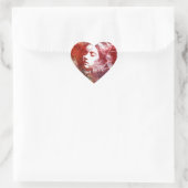 あえて愛する |ステッカー ハートシール (バッグ)