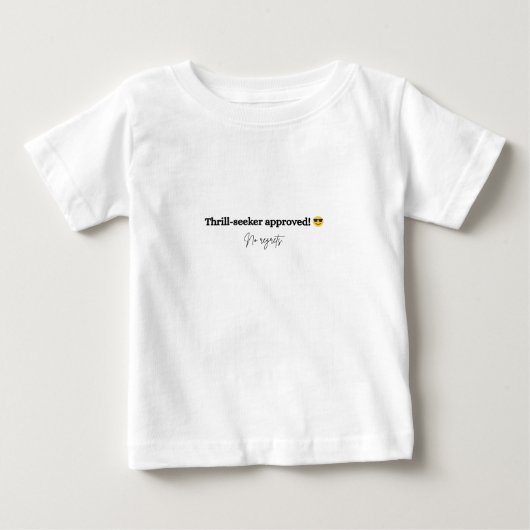 あえて日 ベビーTシャツ (正面)