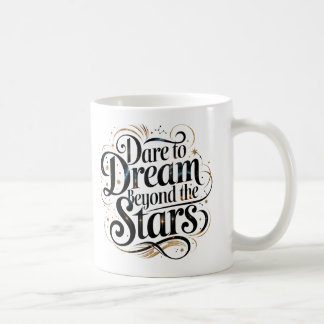 あえて星の向こうに夢を見る» やる気を起こさせるコーヒー コーヒーマグカップ