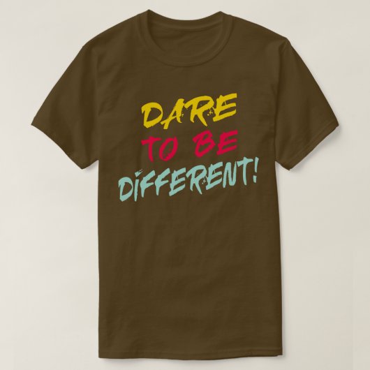 あえて違ういる Tシャツ (デザイン正面)