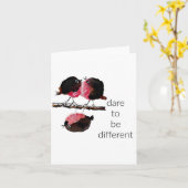 あえて違う、カードだからだ カード (黄色い花)