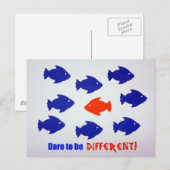 あえて違う! ポストカード (正面/裏面)