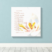 「あえて金持ちになろう」蘭 キャンバスプリント (インサイチュ (ウッドフロア))