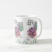 あえて雑草を願う夢を見る コーヒーマグカップ (正面右)