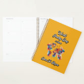 あえて韻を踏みなさい。世界詩の日 プランナー手帳 (ディスプレー)