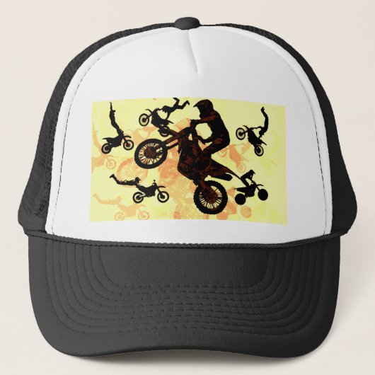あえて飛ぶ – Motocross Stunts キャップ (正面)
