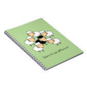 あえて黒違う羊になる ノートブック (右側)