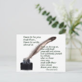 あえて~す書る ポストカード (スタンド正面)