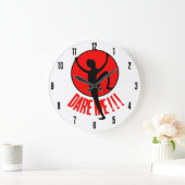 あえて!!! ラージ壁時計 (ホーム)