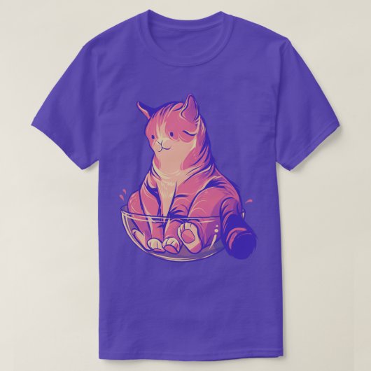 あおもしろいあもしあ Tシャツ (デザイン正面)