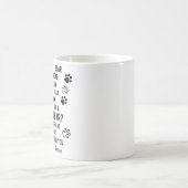 あおもしろいなたのために熊と戦うパパ コーヒーマグカップ (中央)