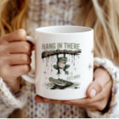 あおもしろいのつる蛙が悪くなる コーヒーマグカップ