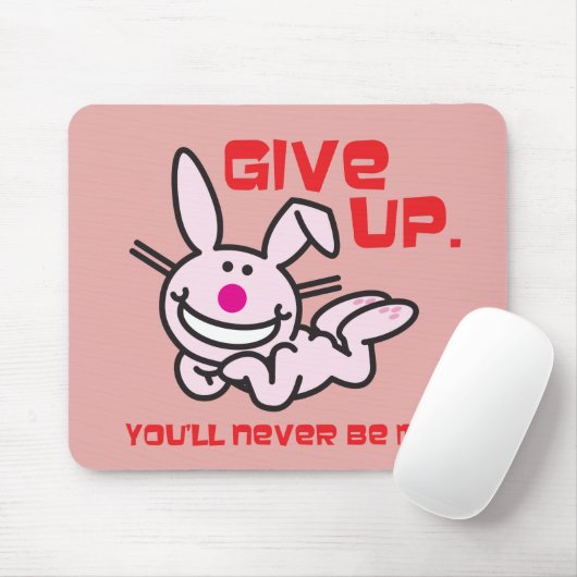 あきらめて下さい マウスパッド (マウス)