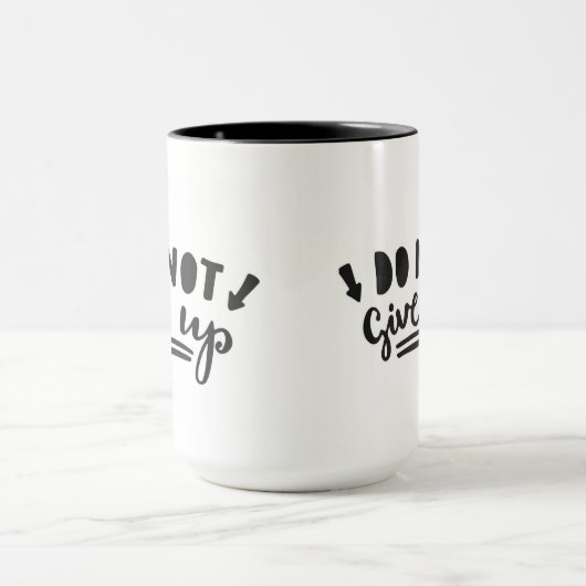 あきらめないで下さい マグカップ (中央)