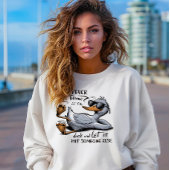 あきらめる スウェットシャツ
