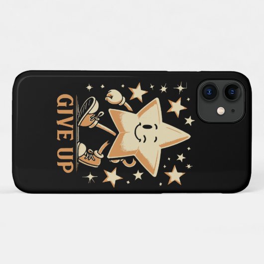 あきらめろ Case-Mate iPhoneケース (裏面(横))