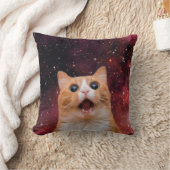 あきれた宇宙猫 クッション (ブランケット)