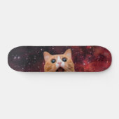 あきれた宇宙猫 スケートボード (横)