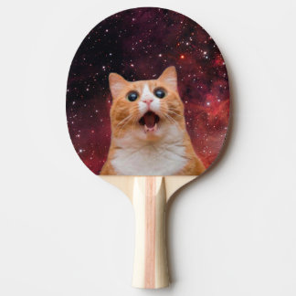 あきれた宇宙猫 卓球ラケット