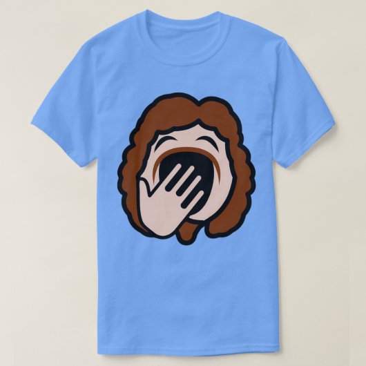 あくびするソウルムナー Tシャツ (デザイン正面)