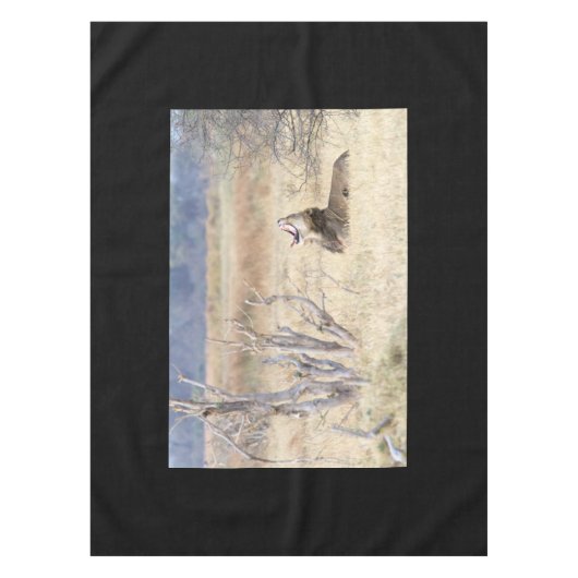 あくびするライオン テーブルクロス (正面)