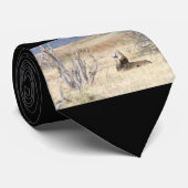 あくびするライオン ネクタイ (ロール)