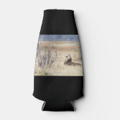 あくびするライオン ボトルクーラー (正面)