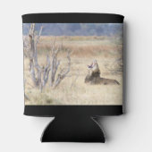 あくびするライオン 缶クーラー (裏面)