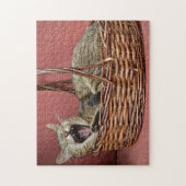 あくびする猫パズル ジグソーパズル (縦)