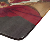 あくびする男(自画像) (Joseph Ducreux) カッティングボード (角)