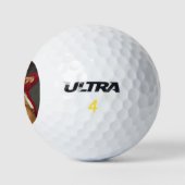 あくびする男（自画像） (Joseph Ducreux) ゴルフボール (ロゴ)