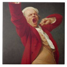 あくびする男（自画像） (Joseph Ducreux)