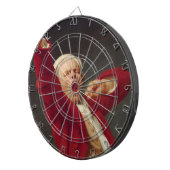 あくびする男（自画像） (Joseph Ducreux) ダーツボード (正面右)