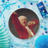 あくびする男（自画像） (Joseph Ducreux) ペーパープレート (パーティー)