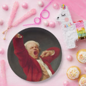 あくびする男（自画像） (Joseph Ducreux) ペーパープレート (パーティー)